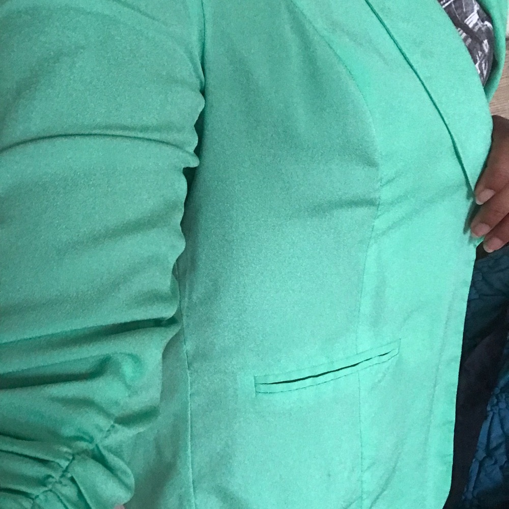 Mint Green Blazer